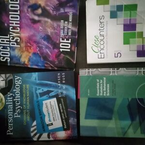 Psychology and Statistics Textbook Set